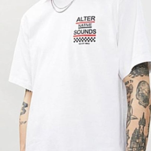 The Kooples Other - THE KOOPLES 'Alternative Sounds' White T-Shirt
